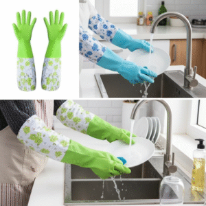 Winter Fleece-Lined Dishwashing Gloves * 3